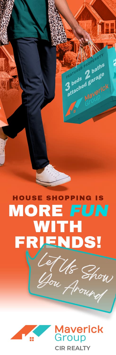 House shopping is more fun with friends — Let us show you around