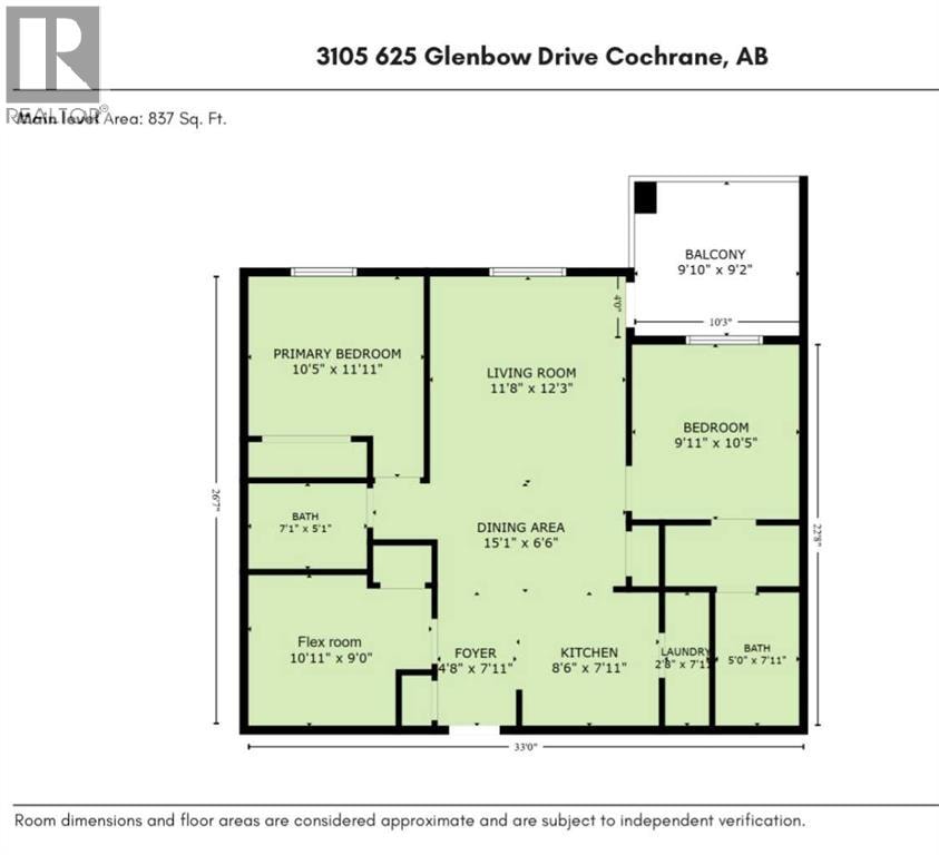 3105, 625 Glenbow Drive — photo 33