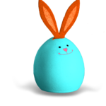 maverick coloured egg bunny transparent2